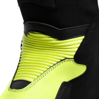 Dainese Axial 2 Motorradstiefel Herren schwarz / gelb-fluo 40