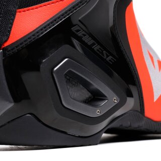 Dainese Axial 2 motorbike boots men black / red-fluo 43