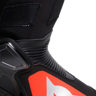 Dainese Axial 2 motorbike boots men black / red-fluo 45