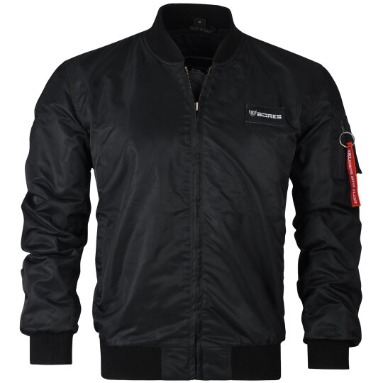 Bores Bomber Motorbike Jacket black