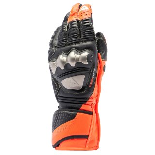 Dainese Full Metal 7 Handschuhe schwarz / fluo rot S