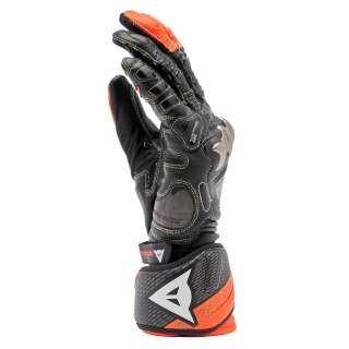 Dainese Full Metal 7 Handschuhe schwarz / fluo rot S