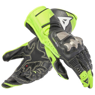 Dainese Full Metal 7 Handschuhe schwarz / fluo gelb M