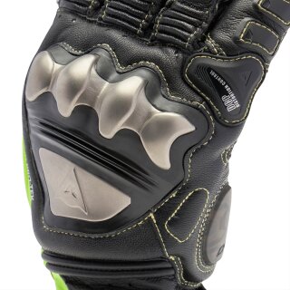 Dainese Full Metal 7 Handschuhe schwarz / fluo gelb M