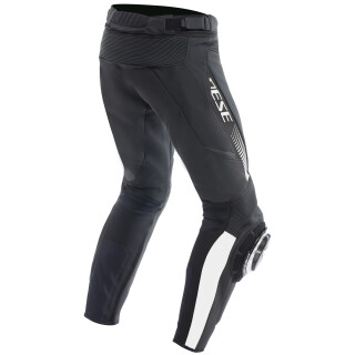 Dainese Super Speed Lederhose schwarz / weiß 60