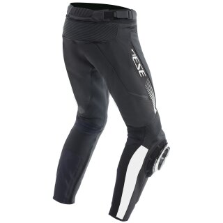 Dainese Super Speed Lederhose schwarz / weiß 62