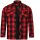 Bores Men´s Lumberjack Jacket-Shirt Basic red / black 4XL