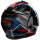 Nolan X-1005 Ultra Carbon Sandglass N-Com schwarz / blau / rot Klapphelm XL