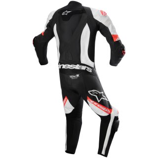 Alpinestars Missile V2 Ward 1tlg. Lederkombi schwarz / weiss / rot-fluo 50