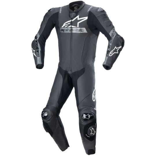 Alpinestars Missile V2 Ward Mono de Cuero 1 pieza negro / gris metálico