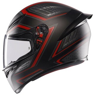 AGV K1 S full-face helmet Sling matt black/red L