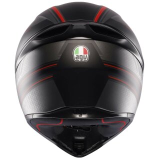 AGV K1 S full-face helmet Sling matt black/red L