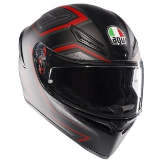 AGV K1 S casco integral Sling negro mate/rojo S