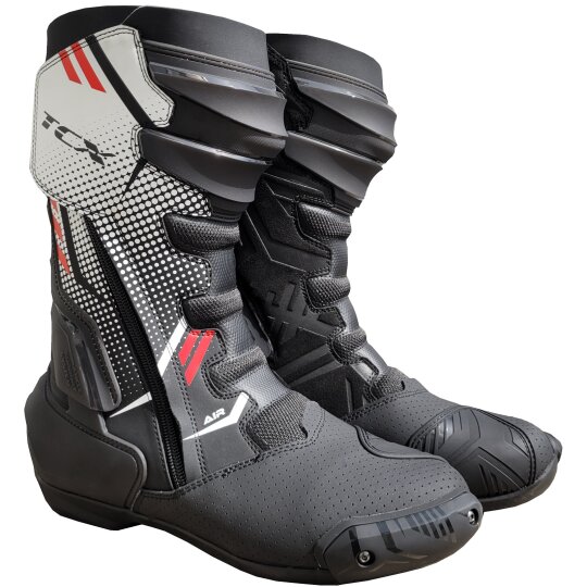 TCX S-TR1 Air Motorradstiefel Herren schwarz / weiss / rot 40