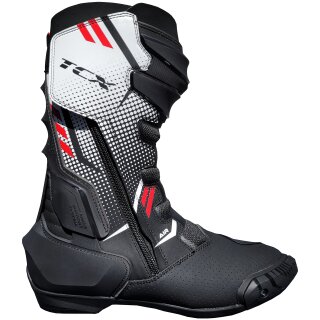 TCX S-TR1 Air Motorradstiefel Herren schwarz / weiss / rot 40