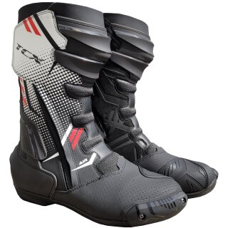 TCX S-TR1 Air Motorradstiefel Herren schwarz / weiss / rot 46