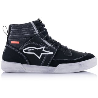 Alpinestars Ageless Motorradschuhe Schwarz / Weiss / Cool Grey 46