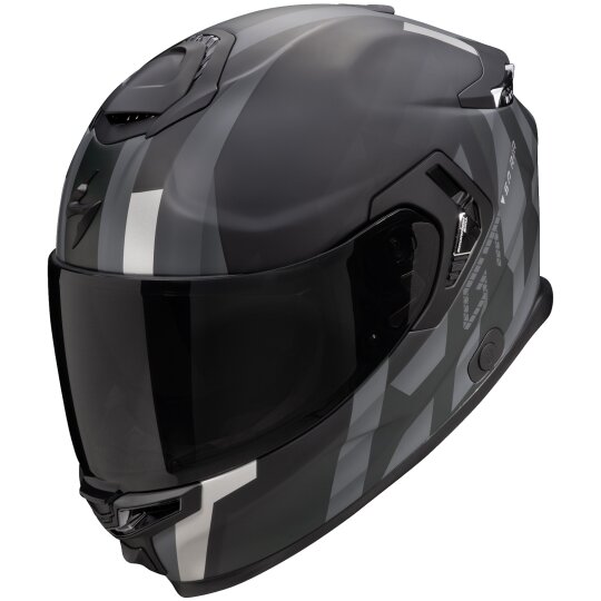 Scorpion Exo-GT SP Air Touradven Negro Mate / Plata