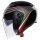 Casco AGV Irides jet Bologna negro mate XL