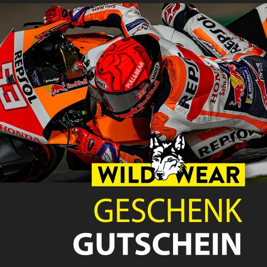 Wild-Wear Geschenkgutschein 50.- € - Racing