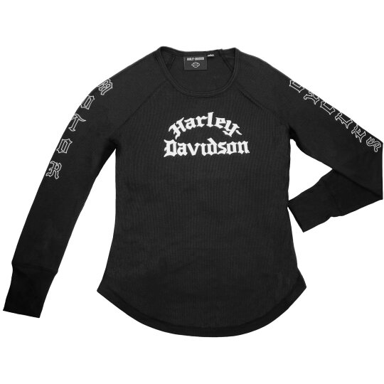 HD Ladies´ Authentic Longsleeve Rib Top Black