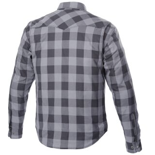 B&uuml;se Fairbanks Camisa de moto textil, Gris