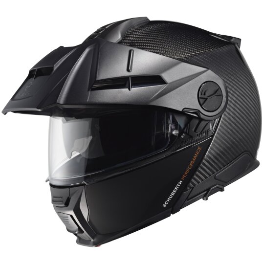 Schuberth E2 Adventure Helm Glossy Carbon Schwarz