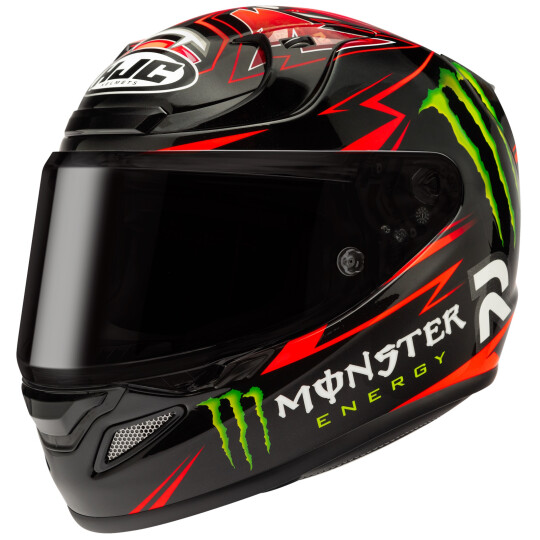 HJC RPHA 12 Quartararo Replica MC1 Full Face Helmet M