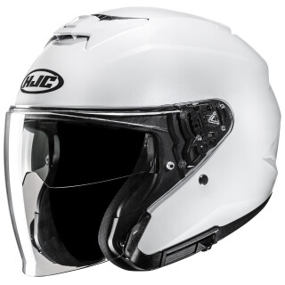 HJC i31 Casco Jet - Solid Pearl White L