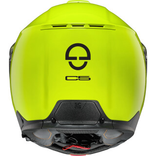 Schuberth C5 Flip Up Helmet Fluo Yellow L