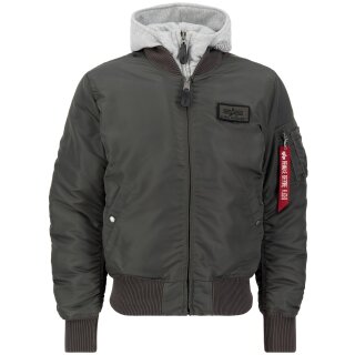 Alpha Industries Bomber Jacke MA 1 D-Tec Rep.Grey