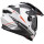 Scorpion Exo-ADF-9000 AIR Feat Adventure Helmet Matt White / Black / Red