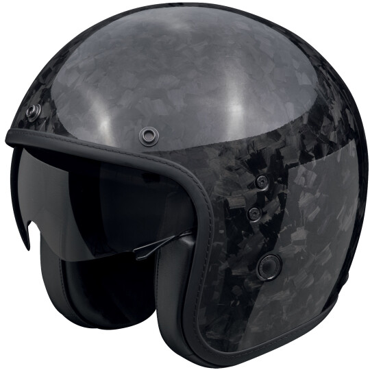 Scorpion Exo Belfast EVO Carbon Onyx Jet Helmet Black