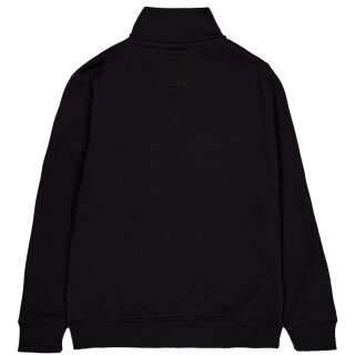 Alpha Industries Half Zip Sweater SL Schwarz 2XL