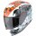 Scorpion Exo-JNR Air The4elements Integralhelm Weiss / Blau / Orange