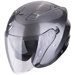 Scorpion Exo-Z1 Solid Jet Helmet Metallic Grey