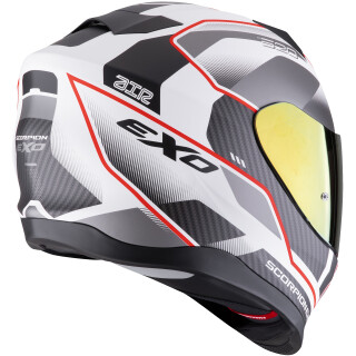 Scorpion Exo-520 Evo Air Lena Integralhelm Weiss / Silber / Rot