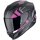 Scorpion Exo-520 Evo Air Sensus Integralhelm Matt Schwarz / Pink