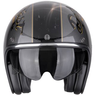 Scorpion Exo Belfast EVO Drive Fast Casco Jet Plata /...