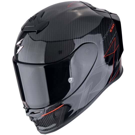 Scorpion Exo-R1 Evo Carbon Air Cynergy Integralhelm Schwarz / Rot