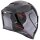 Scorpion Exo-R1 Evo Carbon Air Cynergy Integralhelm Schwarz / Rot