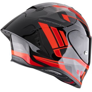 Scorpion Exo-R1 Evo Air II Vital Integralhelm Schwarz / Silber / Rot