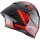 Scorpion Exo-R1 Evo Air II Vital Integralhelm Schwarz / Silber / Rot