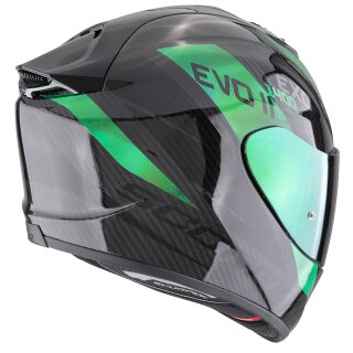 Scorpion Exo-1400 Evo II Carbon Air Platted Integralhelm Schwarz / Grün