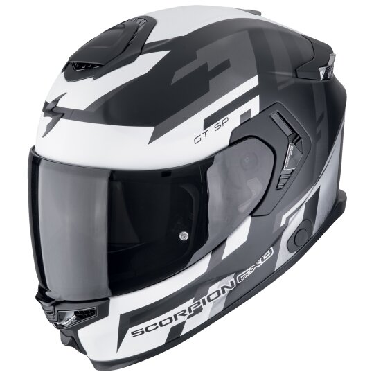 Scorpion Exo-GT SP Air Tornado Full Face Helmet Matt Black / Silver