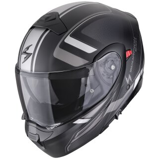 Scorpion Exo-930 Evo Casco Modular Ardens Negro Mate / Plata