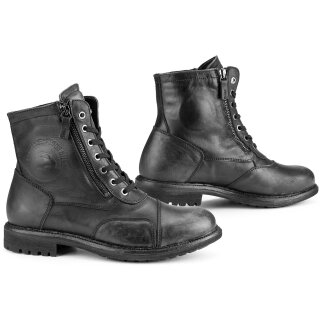 Falco Aviator Motorrad-Stiefel Schwarz