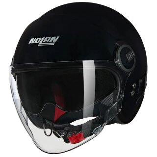 Nolan N21 Visor Classico N-Com Casco Jet Negro