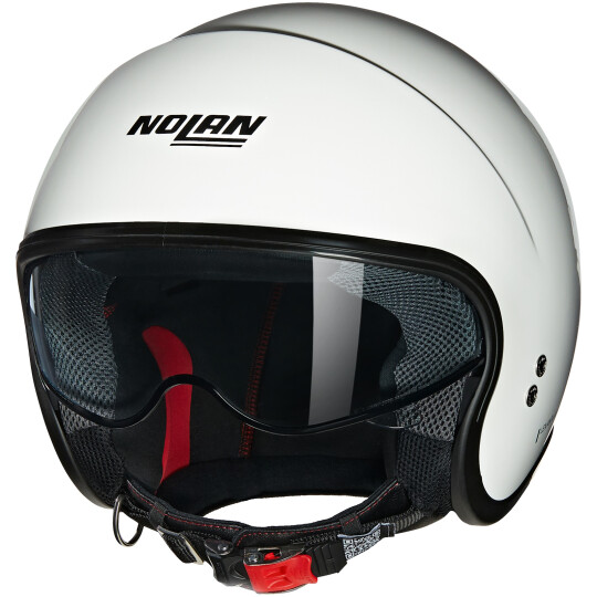 Nolan N21 Visor Classico N-Com Jethelm Weiss