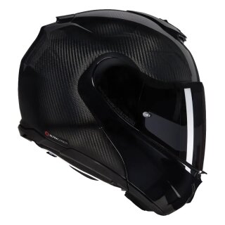 Nolan X-1005 Ultra Carbon Puro N-Com Klapphelm schwarz